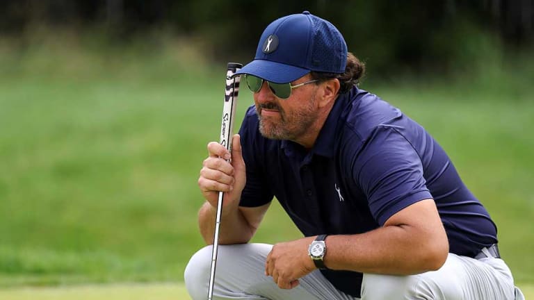 Phil Mickelson Shoots 73 Friday at U.S. Open, Ending a Chaotic Couple Weeks